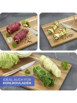 10er-Set: Edelstahl-Rouladenklammern - (L)7,5 cm