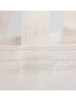 2er-Set: Einkaufstaschen in Beige - (L)40 x (B)35 cm