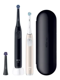 2er-Set: Elektrische Zahnbürsten "iO Series 2" in Schwarz/ Gold