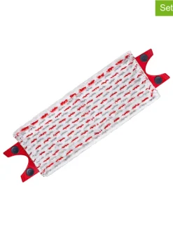 2er-Set: Ersatzbezüge "UltraMat" in Weiß/ Rot