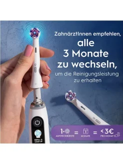 8er-Set: Ersatz-Bürstenköpfe 