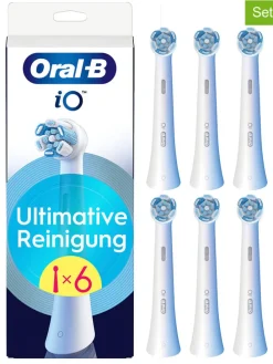 6er-Set: Ersatz-Bürstenköpfe "iO Ultimative Reinigung" in Weiß
