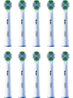 10er-Set: Ersatz-Bürstenköpfe "Precision Clean" in Weiß