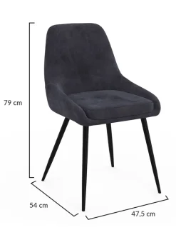 2er-Set: Esszimmerstühle 