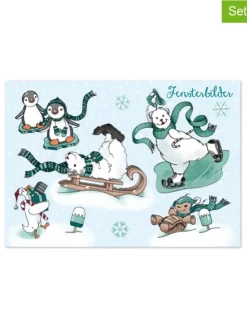 2er-Set: Fensterfolien "Winterzauber" - ab 3 Jahren