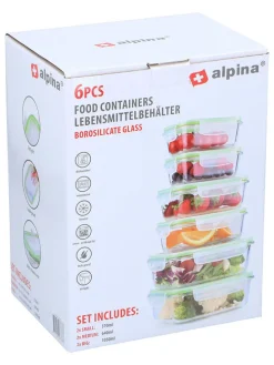 12er-Set: Frischhaltedosen in Grün