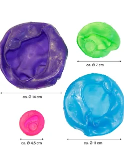 4er-Set: Frischhaltehüllen in Bunt