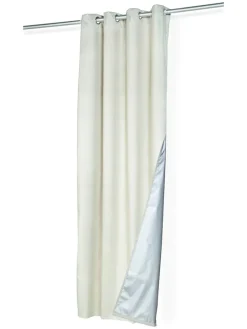 2er-Set: Gardine in Beige - (L)240 x (B)135 cm