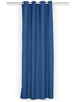 2er-Set: Gardine in Blau - (L)240 x (B)135 cm