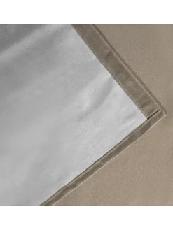 2er-Set: Gardine in Taupe - (L)240 x (B)135 cm