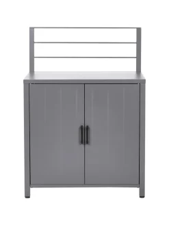 4er-Set Gartenküche VIGGIANO in Grau