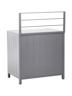 4er-Set Gartenküche VIGGIANO in Grau