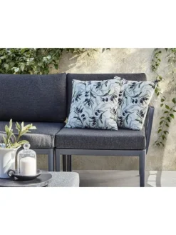 2er-Set Gartenkissen TRANQUI in Bunt/Weiß/Grün