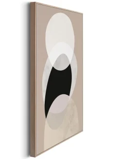 2er-Set: Gerahmte Kunstdrucke "Soft Organics"