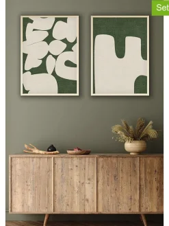 2er-Set: Gerahmte Kunstdrucke