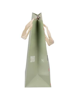 12er-Set: Geschenktüten ''Natalotto'' in Grün - (B)22 x (H)26 x (T)10 cm