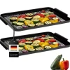 2-er-Set Grillplatte