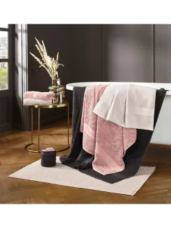 4er-Set: Gästehandtücher in Rosa