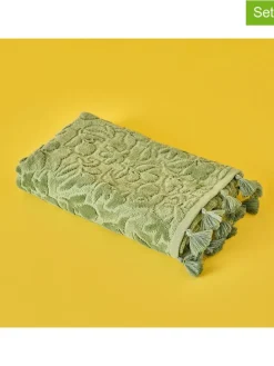 2er-Set: Gästehandtücher "Jolia" in Grün - (L)30 x (B)30 cm