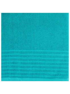 4er-Set: Handtücher in Türkis