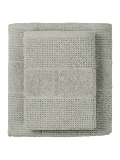 4er-Set: Handtücher "Turin" in Grau