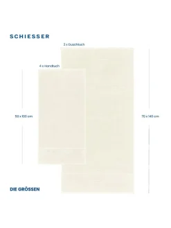 4er-Set: Handtücher 