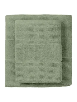 4er-Set: Handtücher "Turin" in Grün