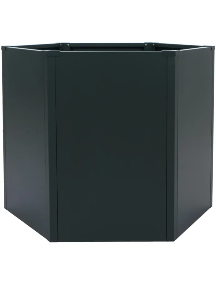 3er-Set Hochbeet P64, Grün