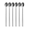 6er-Set: Kaffeelöffel in Silber - (L)22 cm