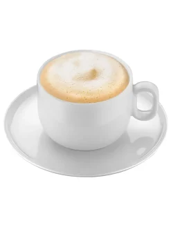 2er-Set: Kaffeetassen in Weiß - 160 ml