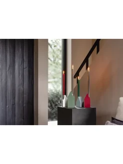 4er-Set: Kerzenständer in Bunt