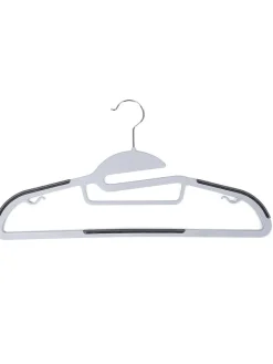 50er-Set: Kleiderbügel in Grau/ Silber - (B)41,5 cm