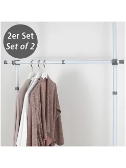 2er-Set: Kleiderstangen 