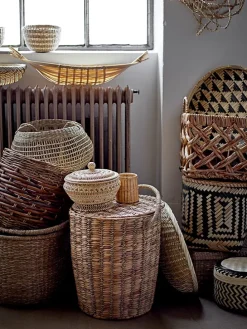 2er-Set: Körbe "Lalou" in Hellbraun