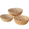 3er-Set: Körbe "Palmina" in Hellbraun