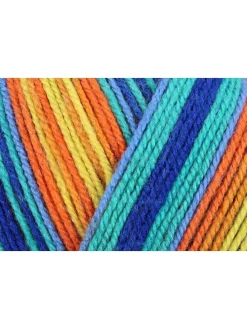 20er-Set: Kunstfasergarne ''Bravo Color'' in Bunt - 20x 50 g