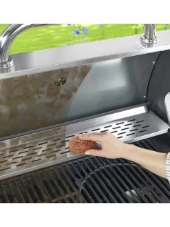 6er-Set: Kupferschwämme in Hellbraun - Ø 9 cm