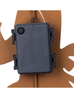 2er-Set: LED-Gartenstecker in Kupfer