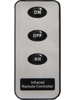 2er-Set: LED-Kerzen "Flamme Slim" in Weiß - (L)38 cm