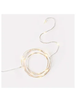 2er-Set: LED-Lichterketten in Weiß