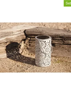 2er-Set: LED-Solarleuchten "Bloom" in Weiß - (H)31 cm