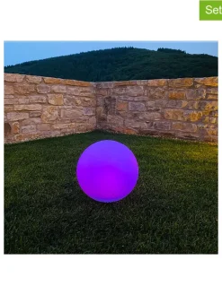 2er-Set: LED-Solarleuchten "Solsty" mit Farbwechsel - Ø 30 cm