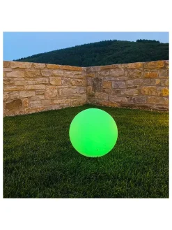 2er-Set: LED-Solarleuchten "Solsty" mit Farbwechsel - Ø 30 cm