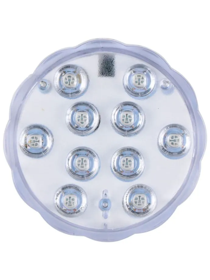 3er-Set: LED-Spots in Transparent - Ø 6,9 cm