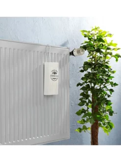 2er-Set: Luftbefeuchter in Creme - (B)9 x (H)19,5 x (T)4 cm