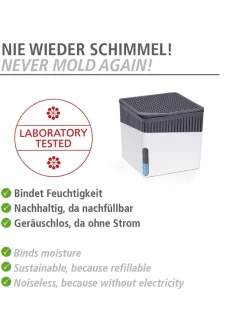 2er-Set: Luftentfeuchter-Nachfüllpack 