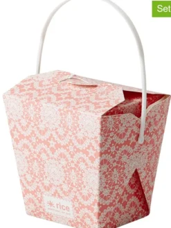 6er-Set: Lunchboxen in Rot - (B)9 x (H)8 x (T)7 cm