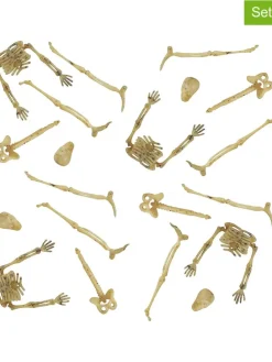 20er-Set: Mini-Skeletten in Creme - (L)9 cm