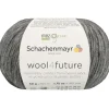 10er-Set: Mixgarne "wool4future" in Anthrazit - 10x 50 g