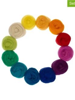 12er-Set: Märchenwolle zum Filzen - ab 3 Jahren